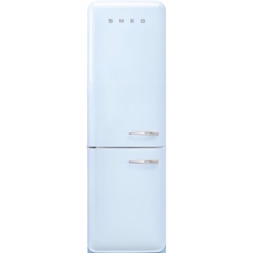 Frigorifero combinato azzurro h196,8 l60,1 p72,8 apert sini