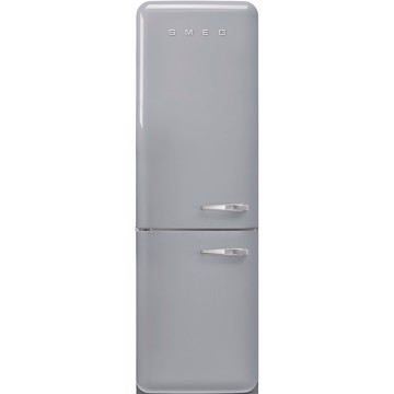 Frigorifero combinato silver h196,8 l60,1 p72,8 apert sini