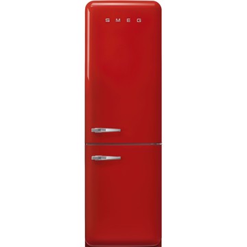 Frigorifero combinato rosso h196,8 l60,1 p72,8 apert dest