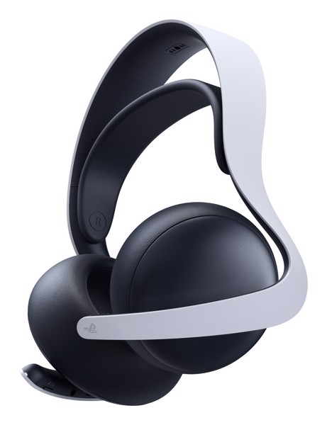 Sony PULSE Elite Auricolare Con cavo e senza cavo A Padiglione Gaming Bluetooth Base di ricarica Nero, Bianco