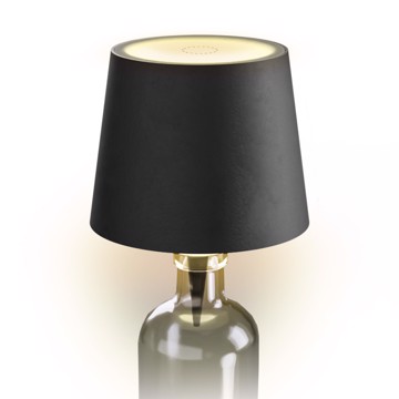 Luce led bottiglia nero 80h di autonomia, 1xtype-c