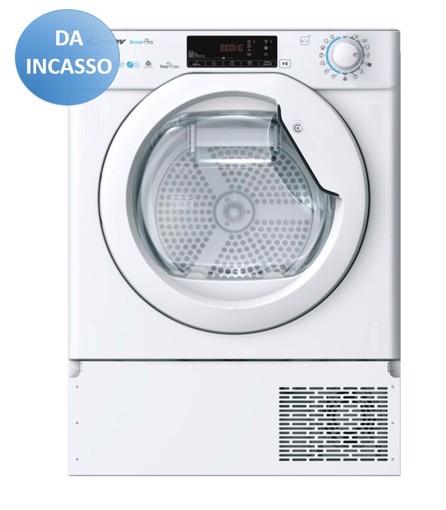 Candy Smart Pro BCTD H7A1TE-S asciugatrice Da incasso Caricamento frontale 7 kg A+ Bianco