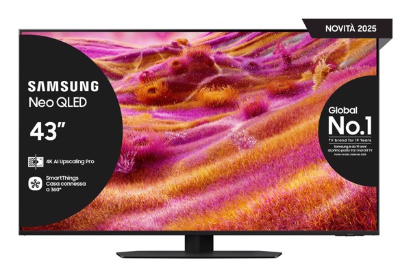 Samsung Smart TV 43” QE43QN90FATXZT Neo QLED 4K Mini LED 2025