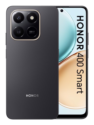 Honor 400 SMART 17,2 cm (6.77") MagicOS 9.0 6 GB 128 GB 6500 mAh Nero