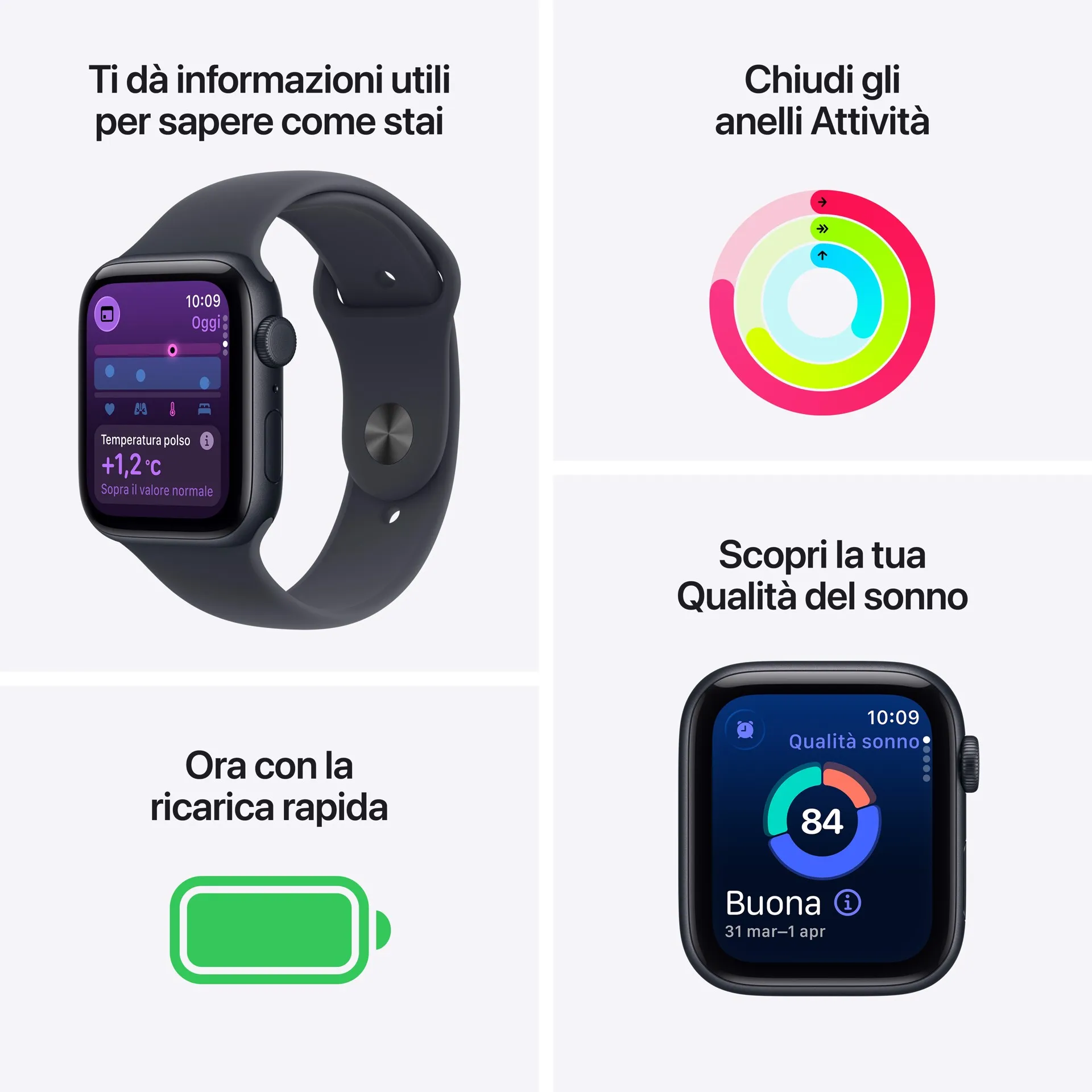 APPLE Watch SE (3nd generation) SE GPS Cellular 40mm Cassa