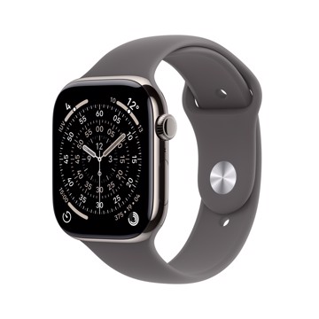 Apple watch series 11gps + ce with stone grey sport band