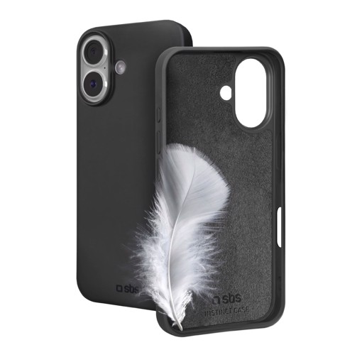 SBS TEINSTIP1763K custodia per cellulare Cover Nero