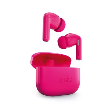 Auricolare in ear spike twin rosa