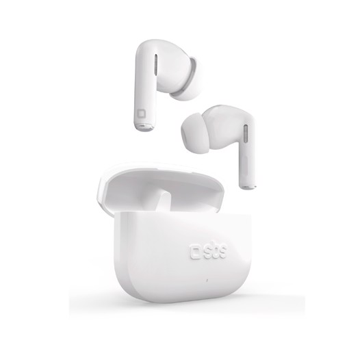 SBS TEEARTWSSPIKEW cuffia e auricolare True Wireless Stereo (TWS) In-ear Musica e Chiamate Bianco