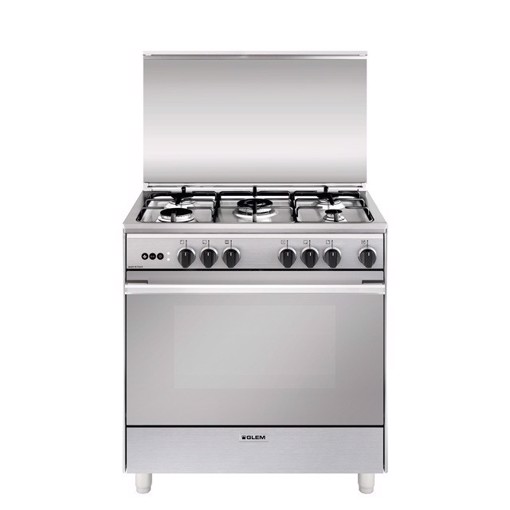 Glem Gas U855VI cucina Acciaio inox