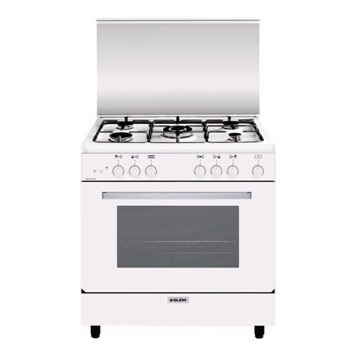 Glem Gas A855GX cucina Bianco