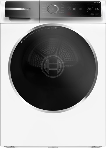 Bosch Serie 8 WRB247C0IT Asciugatrice a pompa di calore 9 kg Bianco