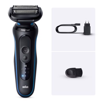 Rasoio a lamina ricaricabile wet&dry testina lavabile