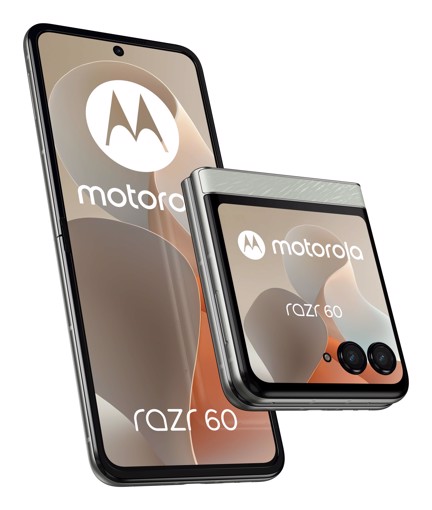 Motorola razr 60 con Moto AI (8/256 GB, 50MP OIS + 13MP, selfie 32MP, display esterno 3.63", interno 6.9" pOLED 120Hz, MediaTek Dimensity 25M, 4500mAh, 5G, Dual SIM, Android 15) PANTONE Lightest Sky