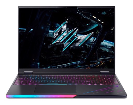 Acer Predator PH16-73-98RF Intel Core Ultra 9 275HX Computer portatile 40,6 cm (16") WQXGA 64 GB DDR5-SDRAM 3 TB SSD NVIDIA GeForce RTX 5090 Wi-Fi 7 (802.11be) Windows 11 Home Italiano Nero
