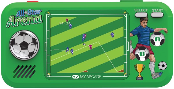 My Arcade DGUNL-4128 console da gioco portatile 6,98 cm (2.75") Verde