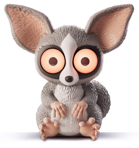 Lisciani 113583 lampada da tavolo LED Beige, Nero, Grigio, Bianco