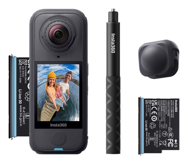 Insta360 X4AIR STARTER BUNDLE fotocamera per sport d'azione 8K Ultra HD CMOS 25,4 / 1,8 mm (1 / 1.8") 165 g