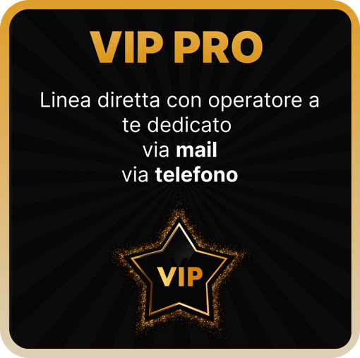 STAYON VIP PRO Linea diretta con operatore a te dedicato via e-mail e Telefono