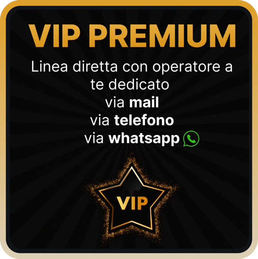 STAYON VIP PREMIUM Linea diretta con operatore a te dedicato via e-mail Telefono e Whatsapp