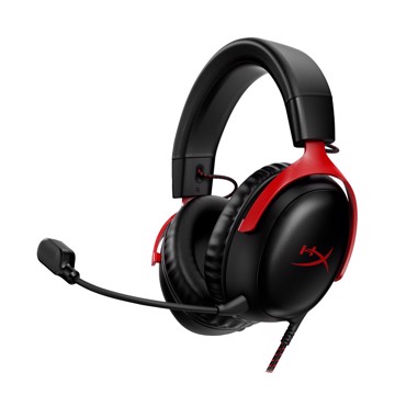Cuffia gaming cloud iii red/bk cavo,3.5mm+usb-a+usb-c