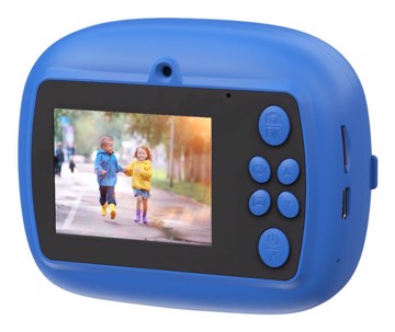 Camera for kids printing blu