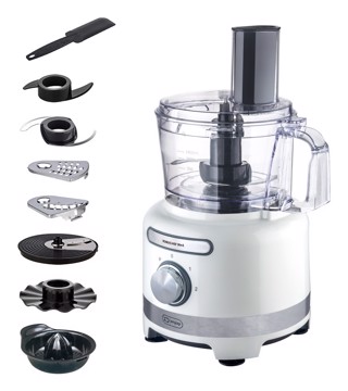 Robot da cucina multifunzione bianco 1,2 lt 1000w 9in1