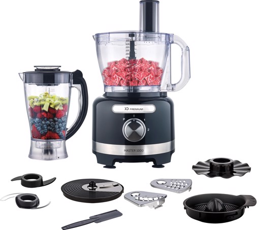 XD Premium Robot Cucina Multifunzione 3L 1000W