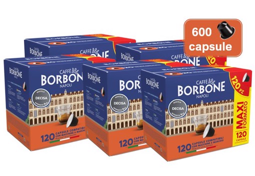 Caffè Borbone Capsule per Nespresso Miscela Decisa PACK 600 pz