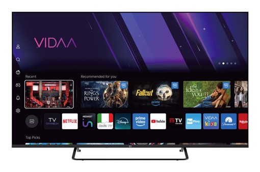 XD Enjoy XDP50VQU1ESAT TV 127 cm (50") 4K Ultra HD Smart TV Wi-Fi Nero 250 cd/m²