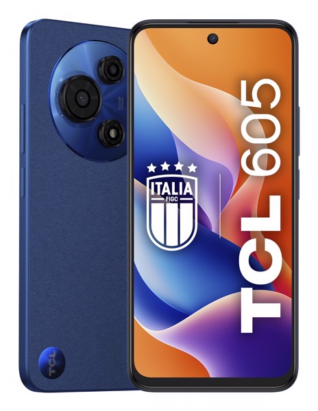 TCL 605 16,9 cm (6.67") Doppia SIM Android 15 4G USB tipo-C 4 GB 128 GB 5200 mAh Blu