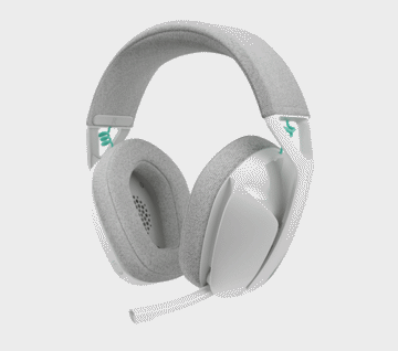 Cuffia gaming g321 white wireless,lightspeed+bt
