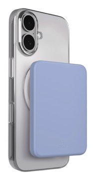 Puro batteria esterna blu magsafe con porta usb-c