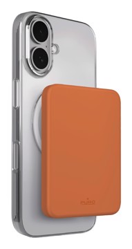 Puro batteria esterna arancion magsafe con porta usb-c