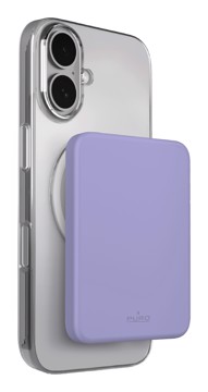 Puro batteria esterna rosa magsafe con porta usb-c