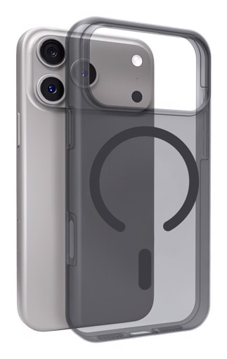 PURO Daylight custodia per cellulare 16 cm (6.3") Cover Nero, Translucent