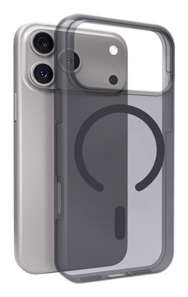 PURO Daylight custodia per cellulare 16 cm (6.3") Cover Nero, Translucent