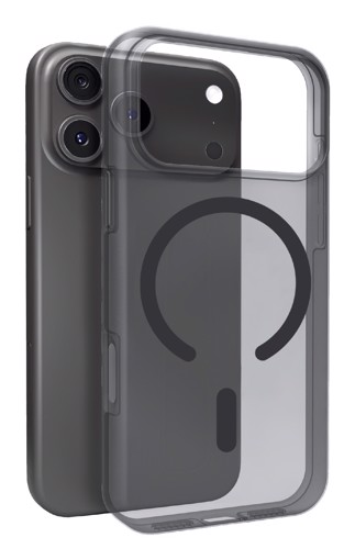 PURO Daylight custodia per cellulare 17,5 cm (6.9") Cover Nero, Translucent