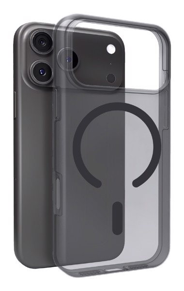 PURO Daylight custodia per cellulare 17,5 cm (6.9") Cover Nero, Translucent