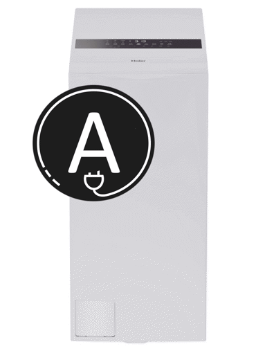 Haier HW90-BPD13386U1 lavatrice Caricamento dall'alto 9 kg 1300 Giri/min Bianco