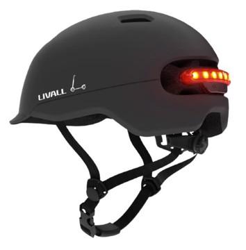 Casco smart monopattino livall c20 size: l black