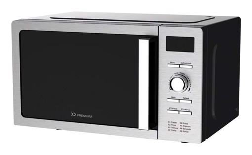 XD Premium XDDWMX70D forno a microonde Argento Microonde con grill Superficie piana 20 L 700 W