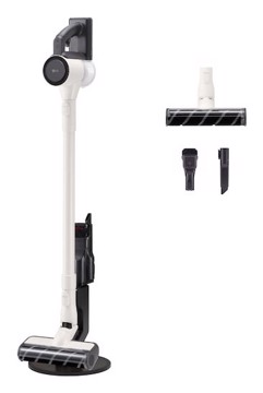 Aspirapolvere scopa ricaricabi 150w base spazzola parquet
