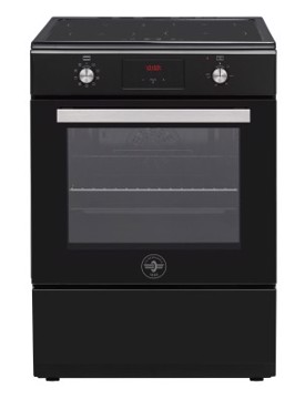 Cucina nera 60x60 induzione h89 l60 p60 timer booster