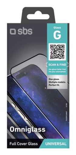 SBS Omniglass G Pellicola proteggischermo trasparente Universale 1 pz
