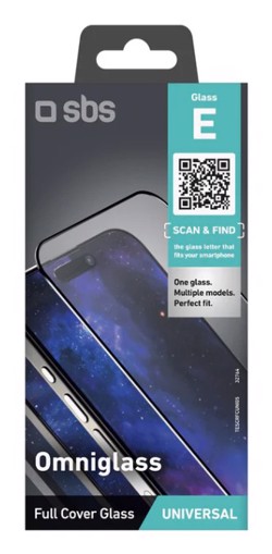 SBS Omniglass E Pellicola proteggischermo trasparente Universale 1 pz