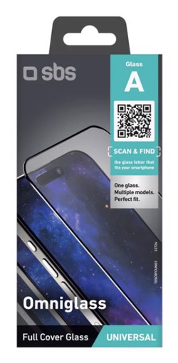 SBS Omniglass Pellicola proteggischermo trasparente Universale 1 pz
