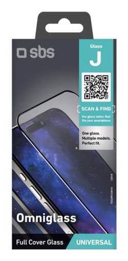 SBS Omniglass J Pellicola proteggischermo trasparente Universale 1 pz