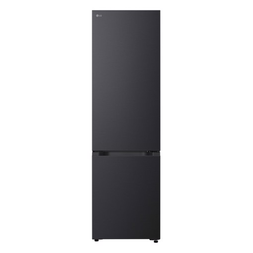 LG GBBS726CEV Frigorifero combinato Fit & Max 60cm, Classe C, 375L, AI Inverter, Black Steel
