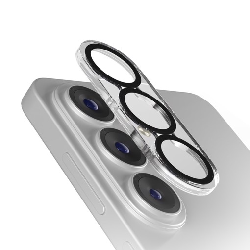 SBS TECAMGLSAS26 protezione per lo schermo e il retro dei telefoni cellulari Protezione per obiettivo della fotocamera Samsung 1 pz